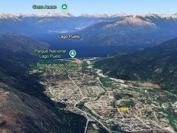 Cabañas / Hotel en  Venta vista a las montañas a cudaras de la Laguna Huemul