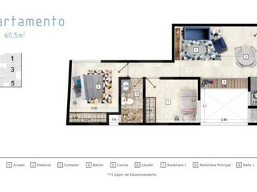 Departamento en venta en Ajusco