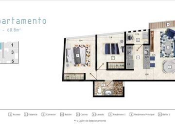 Departamento en venta en Ajusco
