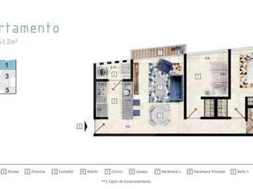 Departamento en venta en Ajusco