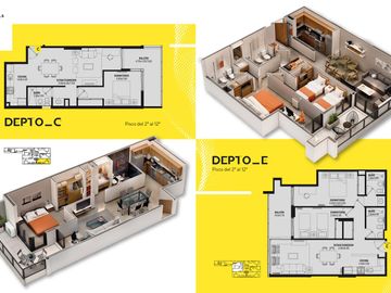 Departamento en Nueva Cordoba A estrenar 1 y 2 Dormitorios con pileta y SUM