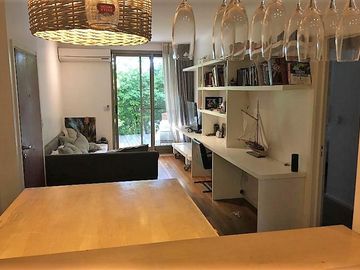 Venta departamento 2 amb con renta hasta marzo 2025 amoblado en Arboris Las Lomas - San Isidro