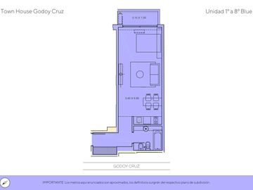 Apto Crédito - Venta Departamento 1 Ambiente, Decorado y Equipado, a Estrenar en Palermo Nuevo