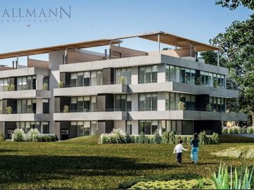 Depto 2 ambientes con jardin km 49.5 Bosque Pilar - Mallmann Propiedades
