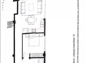 Depto 2 ambientes con jardin km 49.5 Bosque Pilar - Mallmann Propiedades