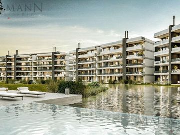 Depto 2 ambientes con jardin km 49.5 Bosque Pilar - Mallmann Propiedades