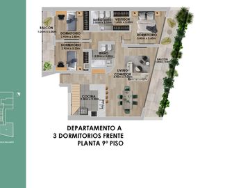 Departamento en Centro