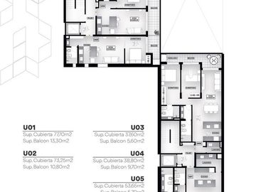 VENTA Departamento 2 dormitorios en Rosario