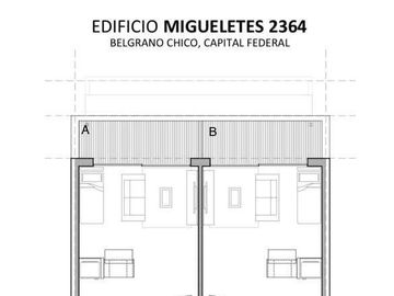 Excelente Monoambientes  a estrenar en Belgrano Chico !!!