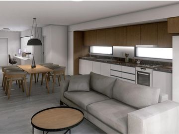 Venta. Departamento 3 ambientes, 2 dormitorios. 117 m2 -  Monet 32. Sarmiento 1500