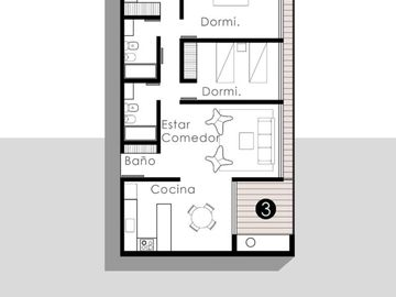 Departamento en venta en City Bell