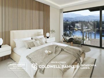 VENTA Departamento 2 ambientes 74m2 Manzano Bay View (UF9 )Vista al Lago y Amenities Villa La Angostura