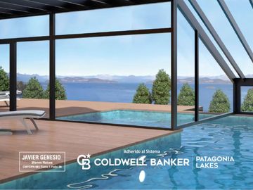 VENTA Departamento 2 ambientes 74m2 Manzano Bay View (UF9 )Vista al Lago y Amenities Villa La Angostura