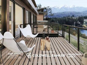 VENTA Departamento 2 ambientes 74m2 Manzano Bay View (UF9 )Vista al Lago y Amenities Villa La Angostura