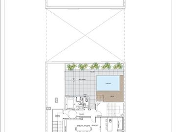 Venta departamento 1 dormitorio sector social piscina quincho barrio Centro