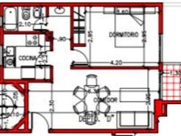 DEPARTAMENTO UN DORMITORIO EN VENTA EN BARRIO GENERAL PAZ