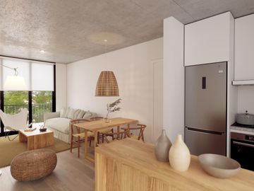 Venta Departamento. 3 amb. en Dúplex con Balcón y Parrilla en  Terrazas de Santa María, Villanueva