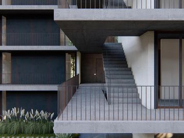 Venta Departamento. 3 amb. en Dúplex con Balcón y Parrilla en  Terrazas de Santa María, Villanueva