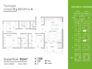 Emprendimiento en Venta 3 dormitorios en Pacheco Central, Pacheco, Tigre, G.B.A. Zona Norte