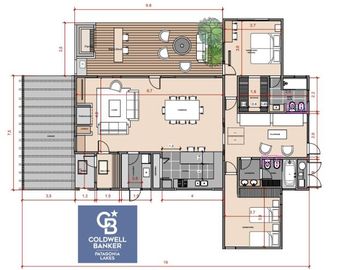 VENTA Lote/Terreno 1506m2 planos aprobados para casa de 160m2 Altos de Manzano Villa la Angostura