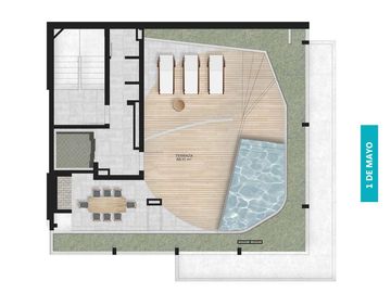 VENTA. DEPARTAMENTO TRES DORMITORIOS. PARRILLERO EXCLUSIVO. BARRIO MARTIN, ROSARIO