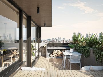 DEPARTAMENTO DE DOS DORMITORIOS VENTA PARRILLLERO EXCLUSIVO CENTRO ROSARIO