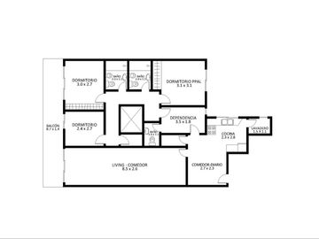 Departamento - 4 ambientes y Dep. - balcon y cochera - Palermo -  VENTA
