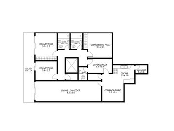Departamento - 4 ambientes y Dep. - balcon y cochera - Palermo -  VENTA