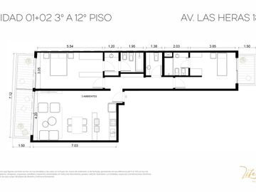 Apto Blanqueo! Venta departamento 3 ambientes, toilette y 2 suitee en Recoleta, en pozo