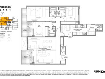 Venta Departamento 4 Ambientes c/dependencia en Palermo Hollywood Full Amenities