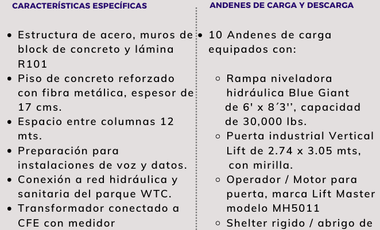 Nave industrial en WTC I