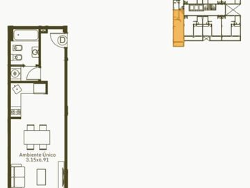 VENTA DE DEPARTAMENTO MONOAMBIENTE MORON-FINANCIA