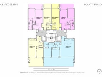 Venta Departamento de 2 Ambientes con Balcón Aterrazado, en Construcción en Colegiales