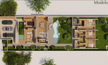 SE VENDE CASA DE LUJO CON ALBERCA EN TEMOZÓN, MERIDA