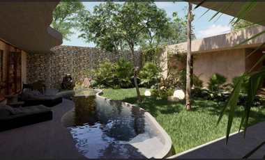 SE VENDE CASA DE LUJO CON ALBERCA EN TEMOZÓN, MERIDA
