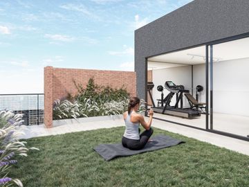 Venta Departamento de 2 Ambientes con Balcón Aterrazado, en Construcción en Colegiales