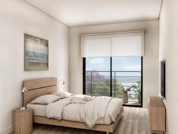 Venta Departamento de 2 Ambientes con Balcón Aterrazado, en Construcción en Colegiales