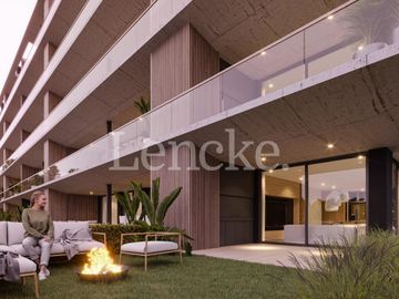 Venta en obra financiada en Albanueva, departamento 2 dormitorios con terraza y parrilla fte al rio