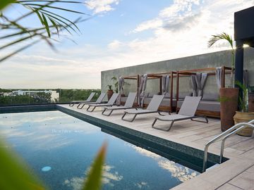 Venta Departamento Céntrico de 1 Recámara en Tulum