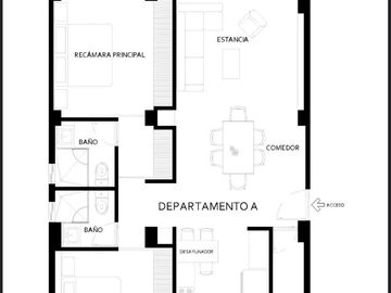 Departamento en Venta en Fracc. El Ancla, Alvarado Veracruz.
