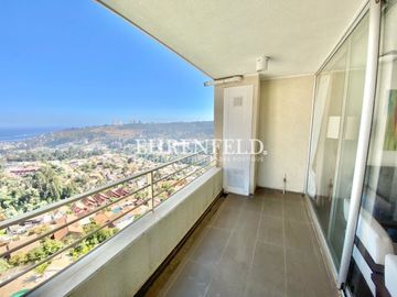 Jardín del Mar, Reñaca. Departamento con vista panorámica.