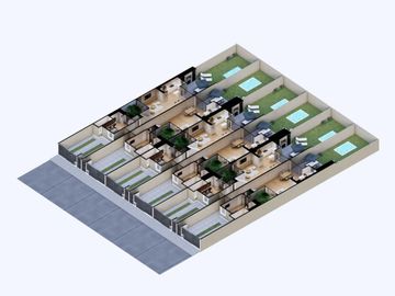 Dúplex tipo Casa de 3 Dorm.    Pileta BONIFICADA | a ESTRENAR | B° Confluencia Urbana