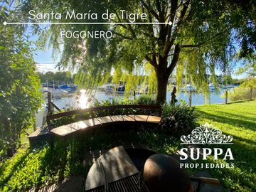 Hermosa Villa Italiana al Río en Santa Maria De Tigre - 4 Dormitorios en Suite