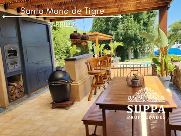 Hermosa Villa Italiana al Río en Santa Maria De Tigre - 4 Dormitorios en Suite
