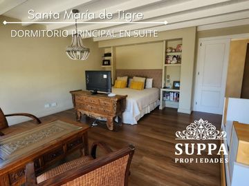Hermosa Villa Italiana al Río en Santa Maria De Tigre - 4 Dormitorios en Suite