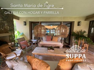 Hermosa Villa Italiana al Río en Santa Maria De Tigre - 4 Dormitorios en Suite