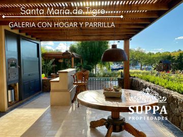 Hermosa Villa Italiana al Río en Santa Maria De Tigre - 4 Dormitorios en Suite