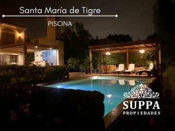 Hermosa Villa Italiana al Río en Santa Maria De Tigre - 4 Dormitorios en Suite