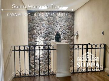 Hermosa Villa Italiana al Río en Santa Maria De Tigre - 4 Dormitorios en Suite