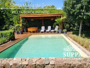 Hermosa Villa Italiana al Río en Santa Maria De Tigre - 4 Dormitorios en Suite